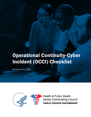 OCCI Checklist cover